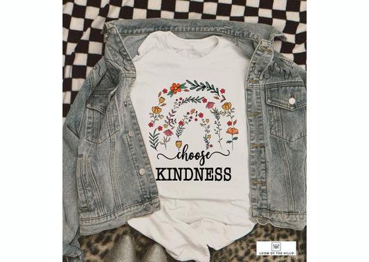 Loom of the hills OVERSIZED TEE choose kindness
