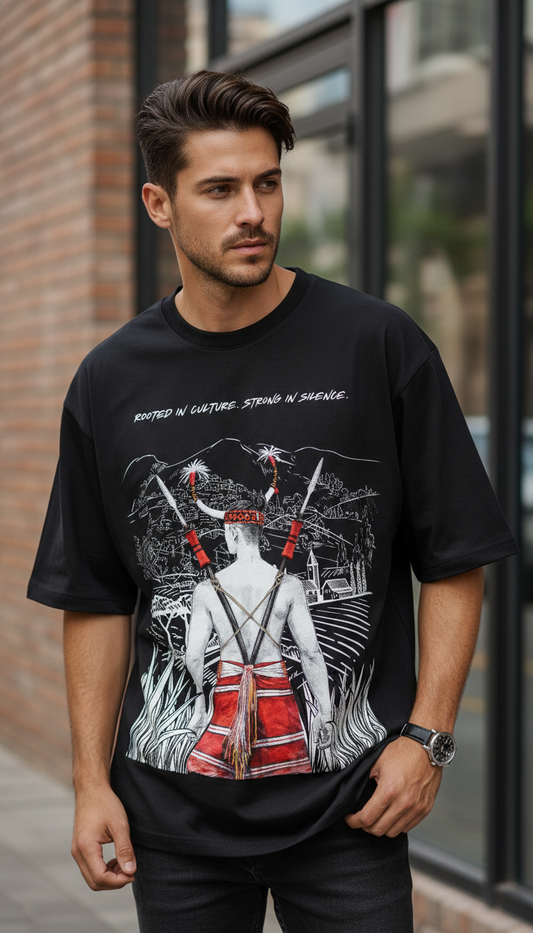 LOOM OF THE HILLS – Warrior From the Hills T-Shirt(240 GSM)