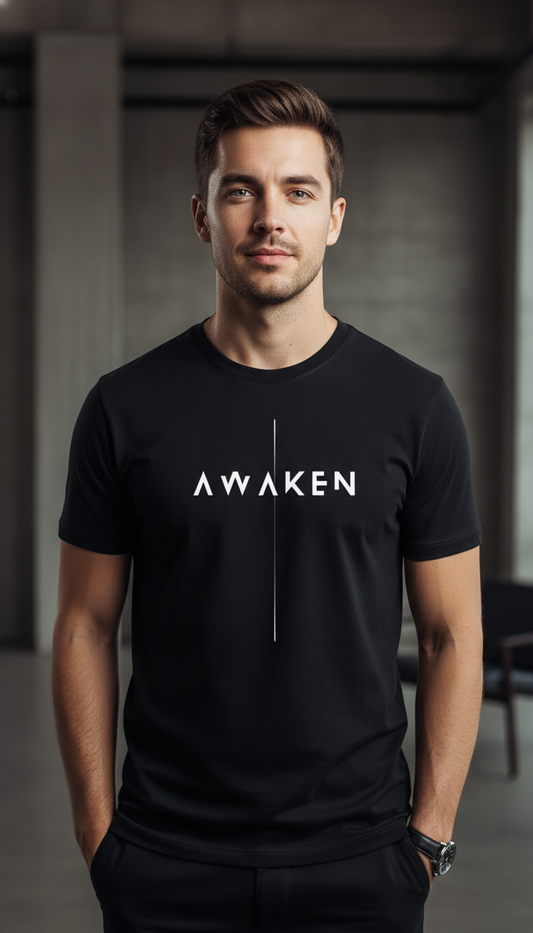 LOOM OF THE HILLS – CHRISTIAN “AWAKEN” Unisex Stretch T-shirt
